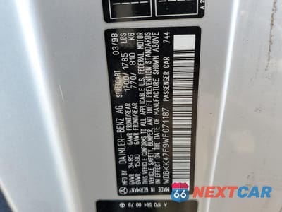 Zdjęcie 14 z 14 samochodu: 1998 MERCEDES-BENZ SLK 230 KOMPRESSOR VIN:WDBKK47F9WF071187 - miniatura
