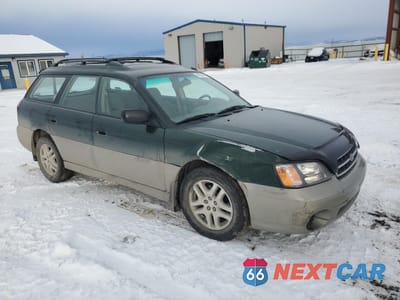 Czwarte zdjęcie samochodu z boku: 2001 SUBARU LEGACY OUTBACK VIN:4S3BH665117600333 - miniatura