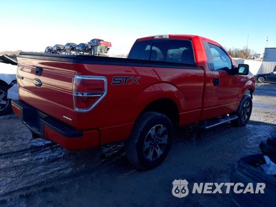 Trzecie zdjęcie samochodu z tyłu: 2014 FORD F150 VIN:1FTMF1CM5EFC41402 - miniatura