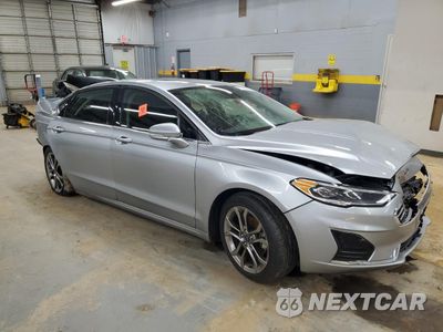 Czwarte zdjęcie samochodu z boku: 2020 FORD FUSION SEL VIN:3FA6P0CD2LR136631 - miniatura