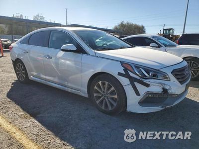 Czwarte zdjęcie samochodu z boku: 2017 HYUNDAI SONATA VIN:5NPE34AF1HH560227 - miniatura