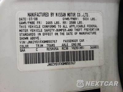 Zdjęcie 12 z 12 samochodu: 2009 INFINITI M35 BASE VIN:JNKCY01FX9M850747 - miniatura