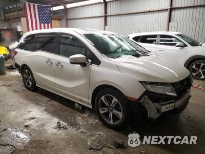 Czwarte zdjęcie samochodu z boku: 2018 HONDA ODYSSEY TOURING VIN:5FNRL6H86JB000972 - miniatura