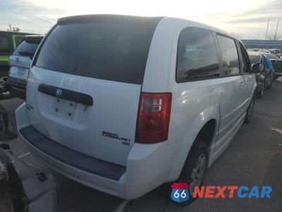 Trzecie zdjęcie samochodu z tyłu: 2009 DODGE GRAND CARAVAN SE VIN:1D8HN44E29B520690 - miniatura