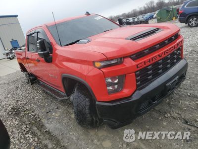Czwarte zdjęcie samochodu z boku: 2022 CHEVROLET SILVERADO K2500 CUSTOM VIN:1GC1YMEY6NF113216 - miniatura
