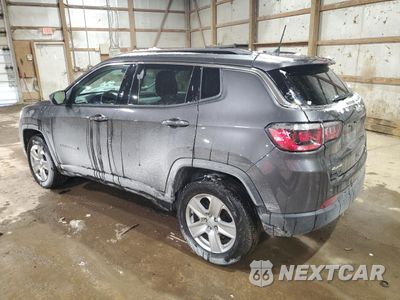 Drugie zdjęcie samochodu z przodu: 2022 JEEP COMPASS LATITUDE VIN:3C4NJDBBXNT216084 - miniatura