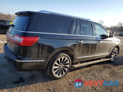 Trzecie zdjęcie samochodu z tyłu: 2019 LINCOLN NAVIGATOR L SELECT VIN:5LMJJ3JT5KEL06931 - miniatura