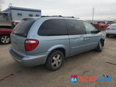 Trzecie zdjęcie samochodu z tyłu: 2006 DODGE GRAND CARAVAN SXT VIN:2D4GP44L76R633859 - miniatura