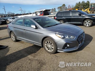 Czwarte zdjęcie samochodu z boku: 2019 HYUNDAI SONATA SE VIN:5NPE24AF6KH812323 - miniatura