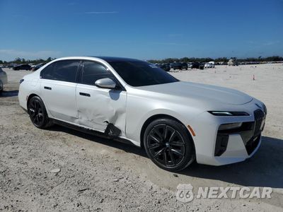 Czwarte zdjęcie samochodu z boku: 2024 BMW 740 I VIN:WBA23EH00RCP90944 - miniatura