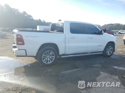 Trzecie zdjęcie samochodu z tyłu: 2020 RAM 1500 LARAMIE VIN:1C6SRFJT9LN287055 - miniatura