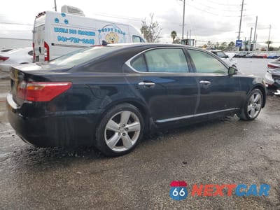 Trzecie zdjęcie samochodu z tyłu: 2010 LEXUS LS 460L VIN:JTHGL5EF6A5041395 - miniatura