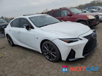 Czwarte zdjęcie samochodu z boku: 2022 LEXUS IS 350 F SPORT VIN:JTHGZ1E28N5025449 - miniatura