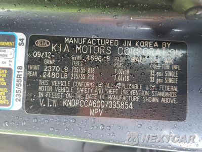 Zdjęcie 15 z 15 samochodu: 2013 KIA SPORTAGE SX VIN:KNDPCCA60D7395854 - miniatura
