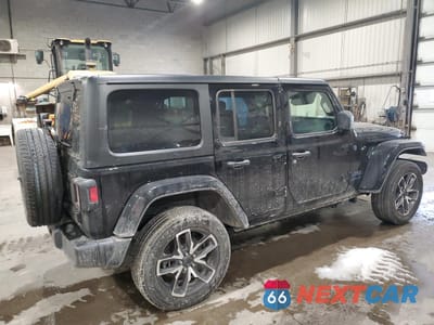 Trzecie zdjęcie samochodu z tyłu: 2024 JEEP WRANGLER 4XE VIN:1C4RJXN61RW209011 - miniatura