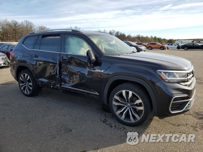 Czwarte zdjęcie samochodu z boku: 2021 VOLKSWAGEN ATLAS SEL R-LINE VIN:1V2SR2CA2MC571328 - miniatura