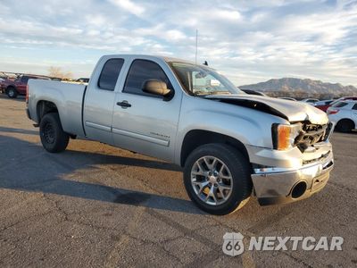 Czwarte zdjęcie samochodu z boku: 2011 GMC SIERRA C1500 SL VIN:1GTR1UEA9BZ414812 - miniatura