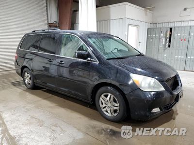 Czwarte zdjęcie samochodu z boku: 2006 HONDA ODYSSEY TOURING VIN:5FNRL388X6B061764 - miniatura