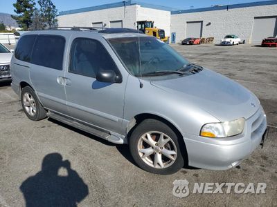 Czwarte zdjęcie samochodu z boku: 2001 NISSAN QUEST SE VIN:4N2ZN16T21D812925 - miniatura