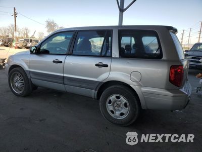 Drugie zdjęcie samochodu z przodu: 2005 HONDA PILOT LX VIN:2HKYF18185H556460 - miniatura