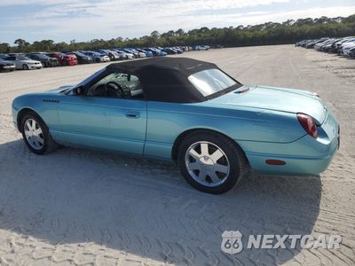 Drugie zdjęcie samochodu z przodu: 2002 FORD THUNDERBIRD VIN:1FAHP60A32Y108035 - miniatura