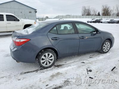 Trzecie zdjęcie samochodu z tyłu: 2016 TOYOTA COROLLA L VIN:5YFBURHE7GP532413 - miniatura