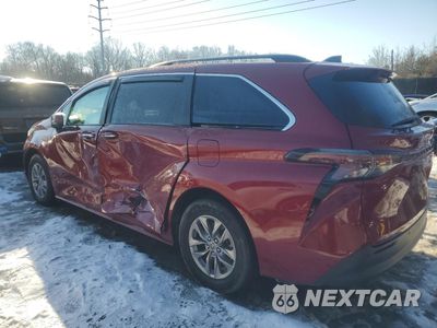 Drugie zdjęcie samochodu z przodu: 2023 TOYOTA SIENNA XLE VIN:5TDYRKEC4PS166911 - miniatura