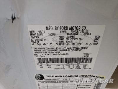 Zdjęcie 14 z 16 samochodu: 2010 FORD F150 SUPERCREW VIN:1FTFW1CV0AFC91023 - miniatura