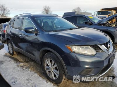 Czwarte zdjęcie samochodu z boku: 2015 NISSAN ROGUE S VIN:KNMAT2MV9FP513292 - miniatura