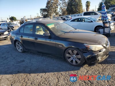Czwarte zdjęcie samochodu z boku: 2007 BMW 530 I VIN:WBANE735X7CM57539 - miniatura