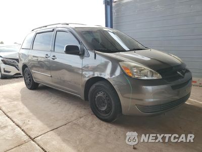 Czwarte zdjęcie samochodu z boku: 2005 TOYOTA SIENNA CE VIN:5TDZA23CX5S358698 - miniatura
