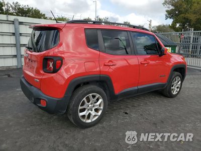 Trzecie zdjęcie samochodu z tyłu: 2015 JEEP RENEGADE LATITUDE VIN:ZACCJBBT0FPB71993 - miniatura