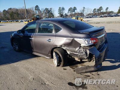 Drugie zdjęcie samochodu z przodu: 2014 NISSAN SENTRA S VIN:3N1AB7AP7EL607464 - miniatura