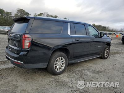 Trzecie zdjęcie samochodu z tyłu: 2021 CHEVROLET SUBURBAN C1500 LT VIN:1GNSCCKD0MR195186 - miniatura