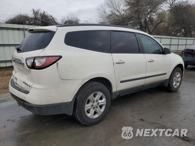 Trzecie zdjęcie samochodu z tyłu: 2015 CHEVROLET TRAVERSE LS VIN:1GNKRFED9FJ219191 - miniatura