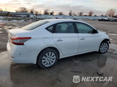 Trzecie zdjęcie samochodu z tyłu: 2014 NISSAN SENTRA S VIN:3N1AB7AP8EL689429 - miniatura