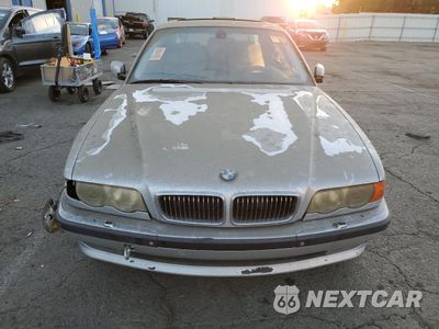 Piąte zdjęcie samochodu w środku: 2001 BMW 750 IL VIN:WBAGJ03431DD74395 - miniatura