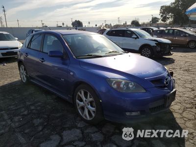 Czwarte zdjęcie samochodu z boku: 2008 MAZDA 3 HATCHBACK VIN:JM1BK344881863054 - miniatura
