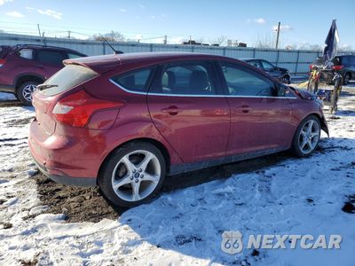 Trzecie zdjęcie samochodu z tyłu: 2013 FORD FOCUS TITANIUM VIN:1FADP3N2XDL168103 - miniatura