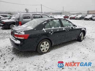 Trzecie zdjęcie samochodu z tyłu: 2007 HYUNDAI SONATA GLS VIN:5NPET46C07H222623 - miniatura