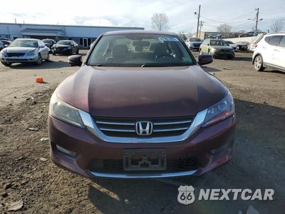 Piąte zdjęcie samochodu w środku: 2014 HONDA ACCORD EXL VIN:1HGCR2F84EA294212 - miniatura