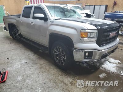 Czwarte zdjęcie samochodu z boku: 2015 GMC SIERRA K1500 SLE VIN:3GTU2UECXFG254468 - miniatura