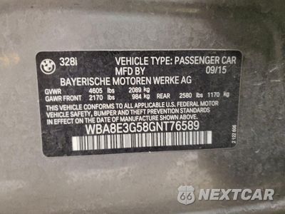 Zdjęcie 14 z 14 samochodu: 2016 BMW 328 XI SULEV VIN:WBA8E3G58GNT76589 - miniatura