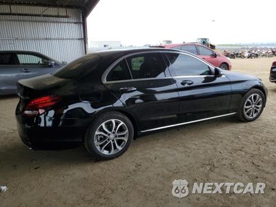 Trzecie zdjęcie samochodu z tyłu: 2017 MERCEDES-BENZ C 300 VIN:55SWF4JB4HU193104 - miniatura
