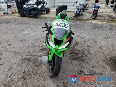 Drugie zdjęcie samochodu z przodu: 2023 KAWASAKI ZX636 K VIN:JKBZXJH13PA018282 - miniatura