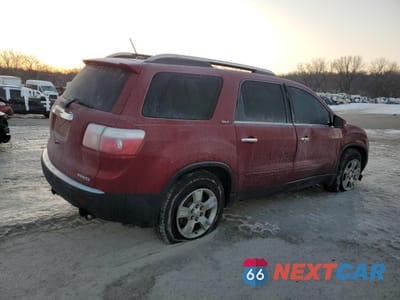 Trzecie zdjęcie samochodu z tyłu: 2009 GMC ACADIA SLT-1 VIN:1GKEV23DX9J186613 - miniatura