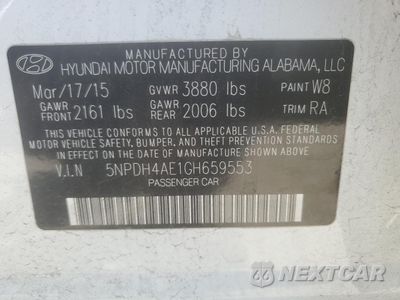 Zdjęcie 14 z 14 samochodu: 2016 HYUNDAI ELANTRA SE VIN:5NPDH4AE1GH659553 - miniatura