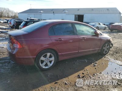 Trzecie zdjęcie samochodu z tyłu: 2008 HONDA CIVIC EX VIN:1HGFA16868L041240 - miniatura
