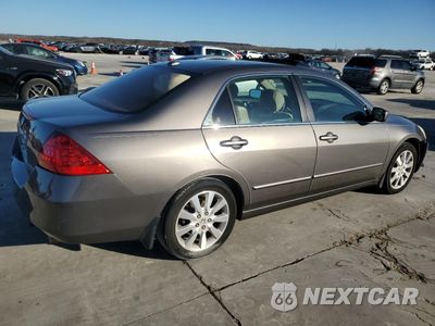 Trzecie zdjęcie samochodu z tyłu: 2007 HONDA ACCORD EX VIN:1HGCM66817A098317 - miniatura