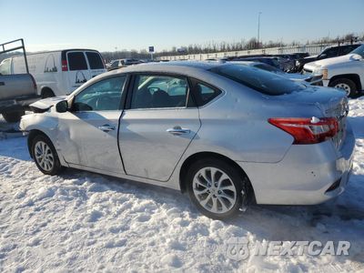 Drugie zdjęcie samochodu z przodu: 2019 NISSAN SENTRA S VIN:3N1AB7AP6KY373140 - miniatura